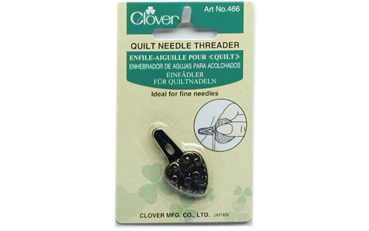 Clover Needle Threader Quilt Heart Shape